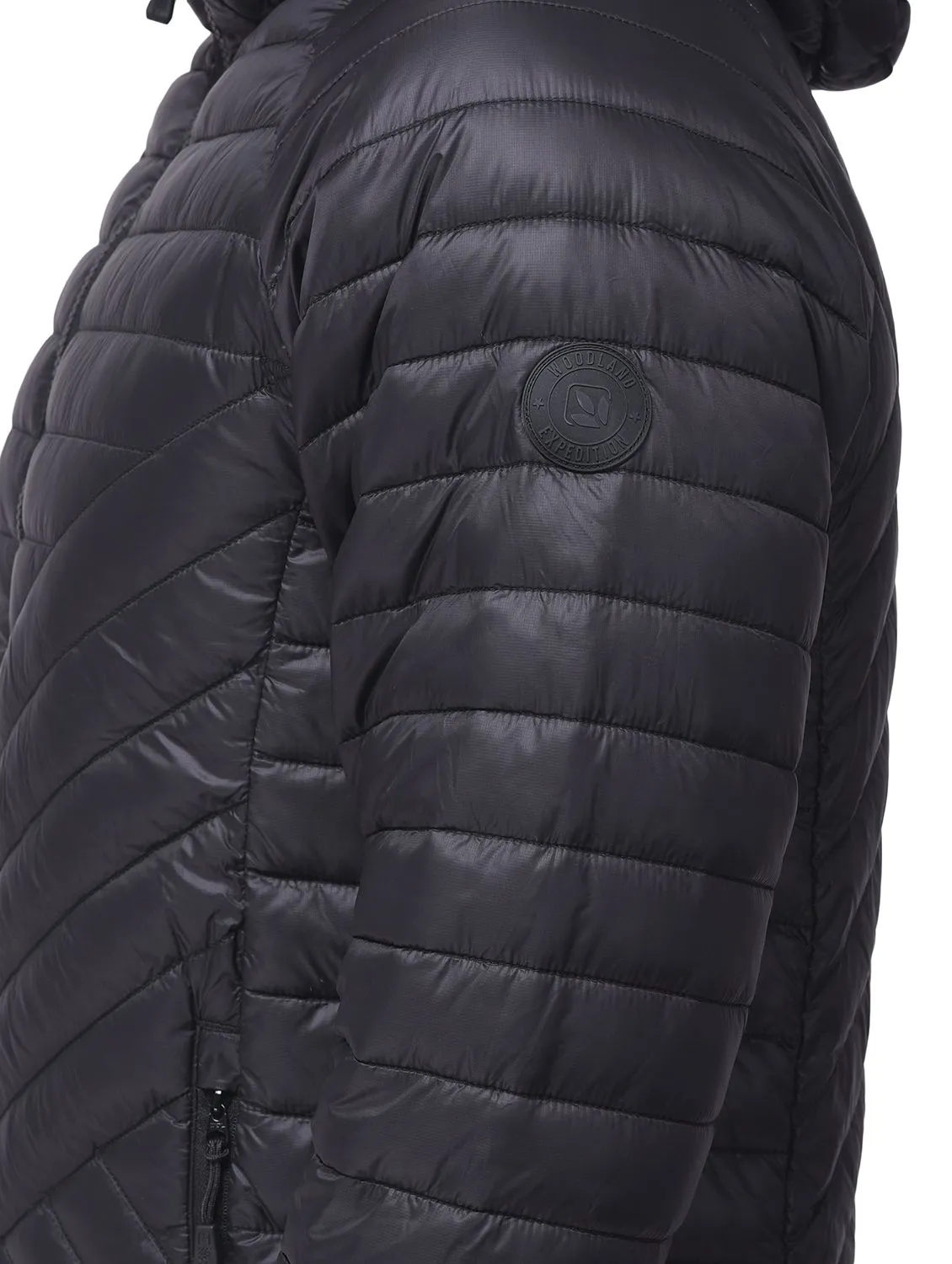 Black quilted jacket - Thumbnail 4