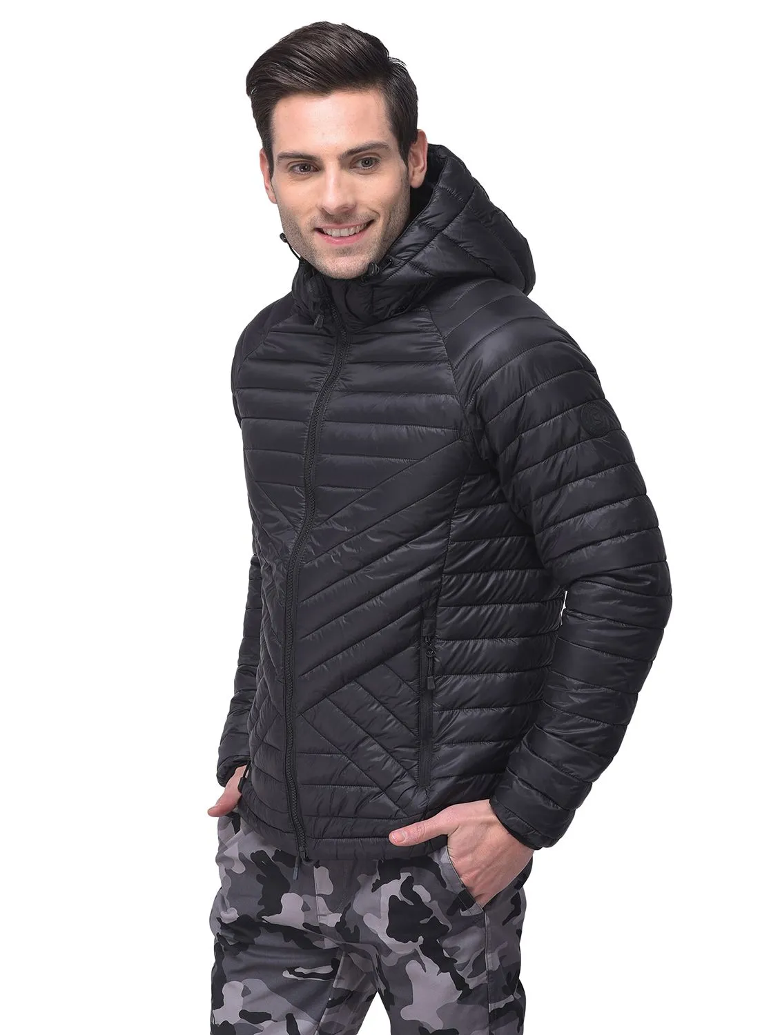 Black quilted jacket - Thumbnail 6