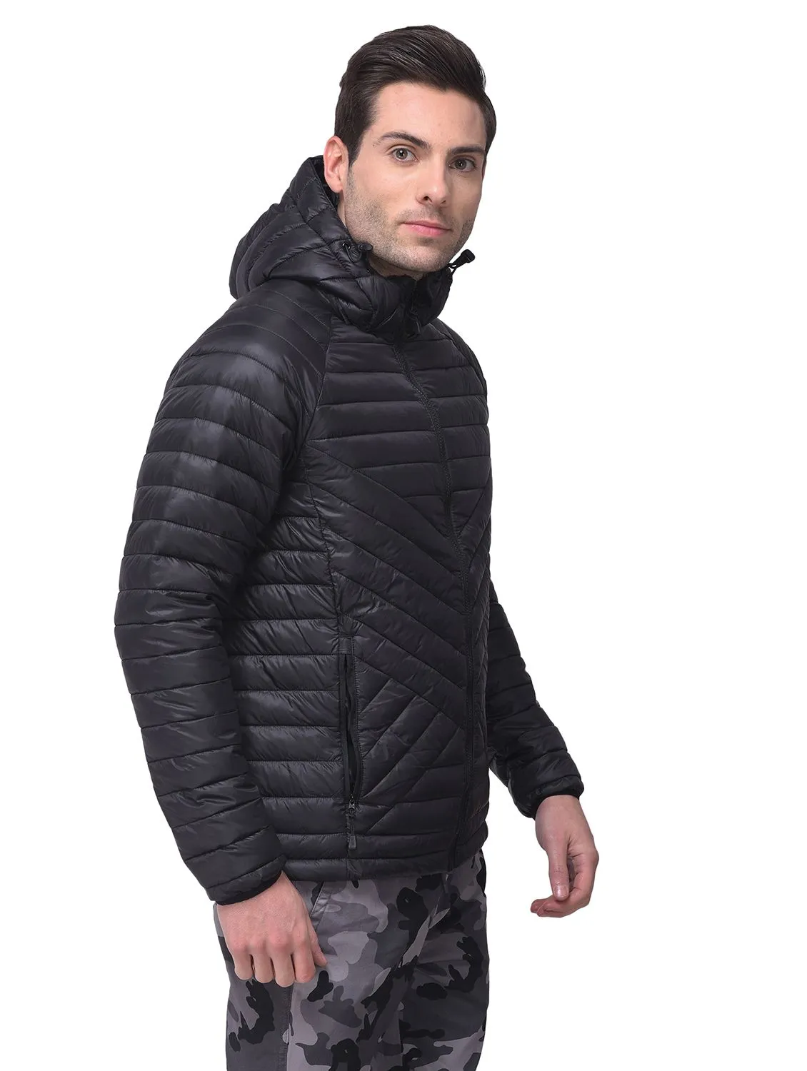 Black quilted jacket - Thumbnail 7