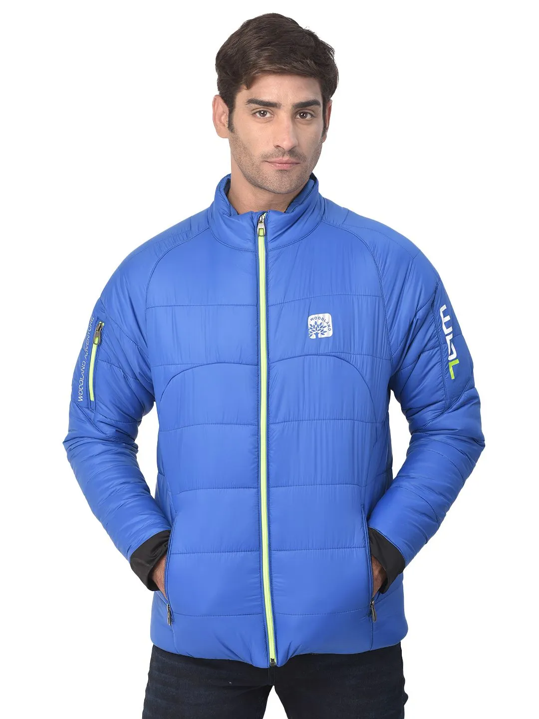 Eastern Blue Quilted Jacket for men - Thumbnail 2