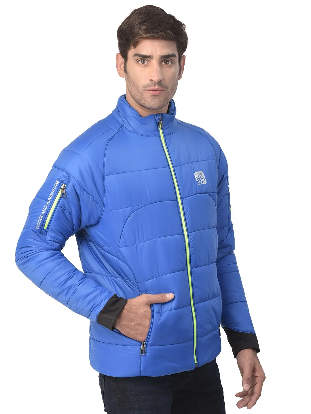 Eastern Blue Quilted Jacket for men - Thumbnail 8