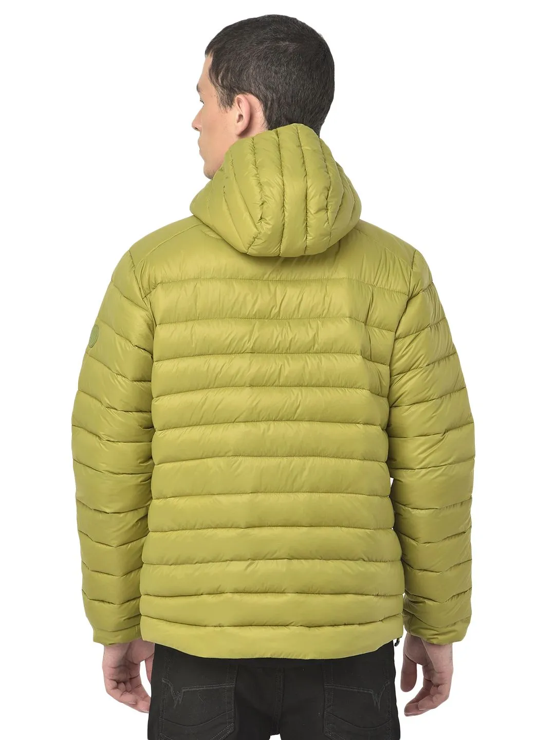 Woodland Olive Green Quilted Jacket - Thumbnail 4