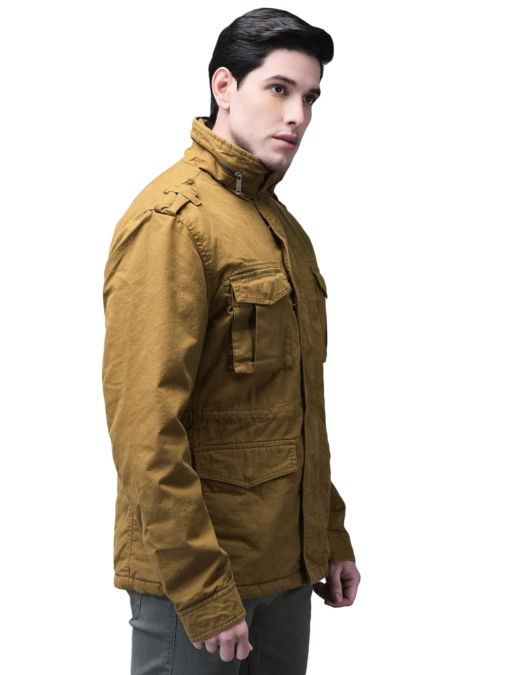 Camel jacket for men - Thumbnail 3