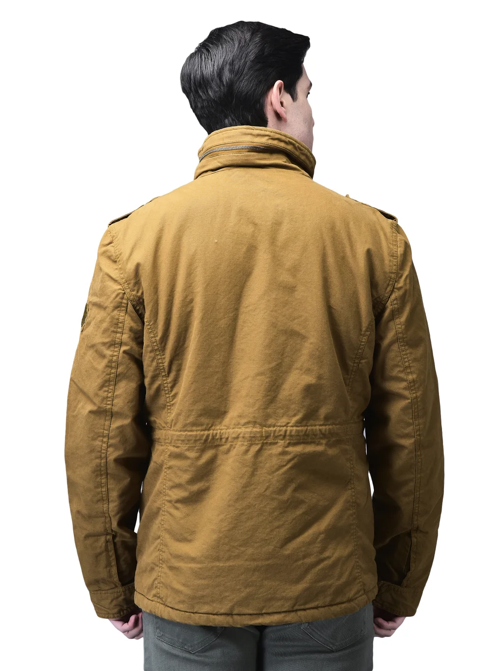 Camel jacket for men - Thumbnail 7