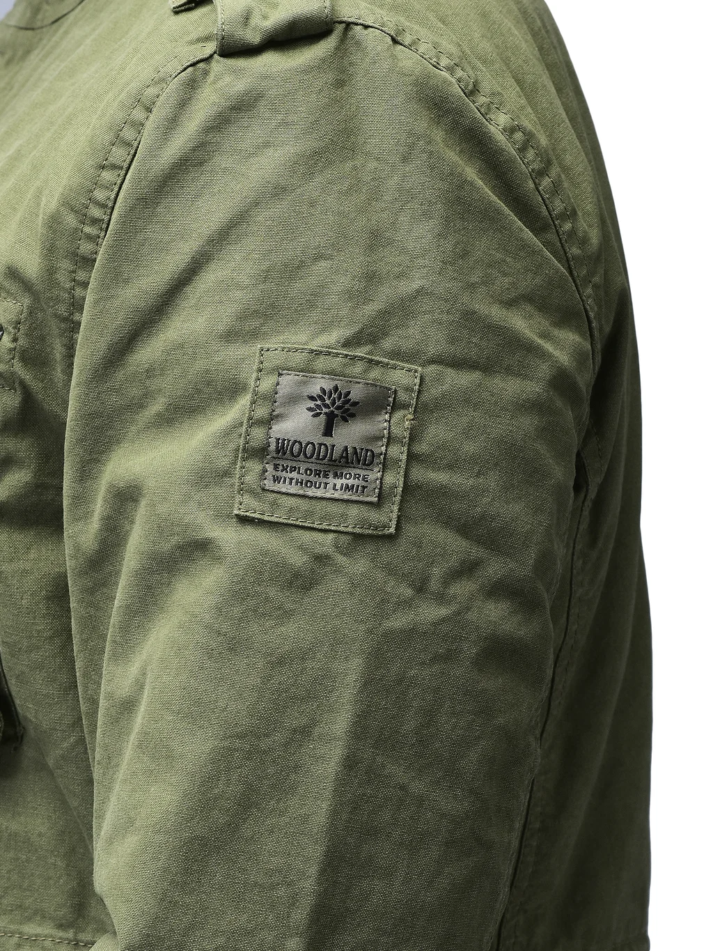 Khaki/ Green jacket for men - Thumbnail 5