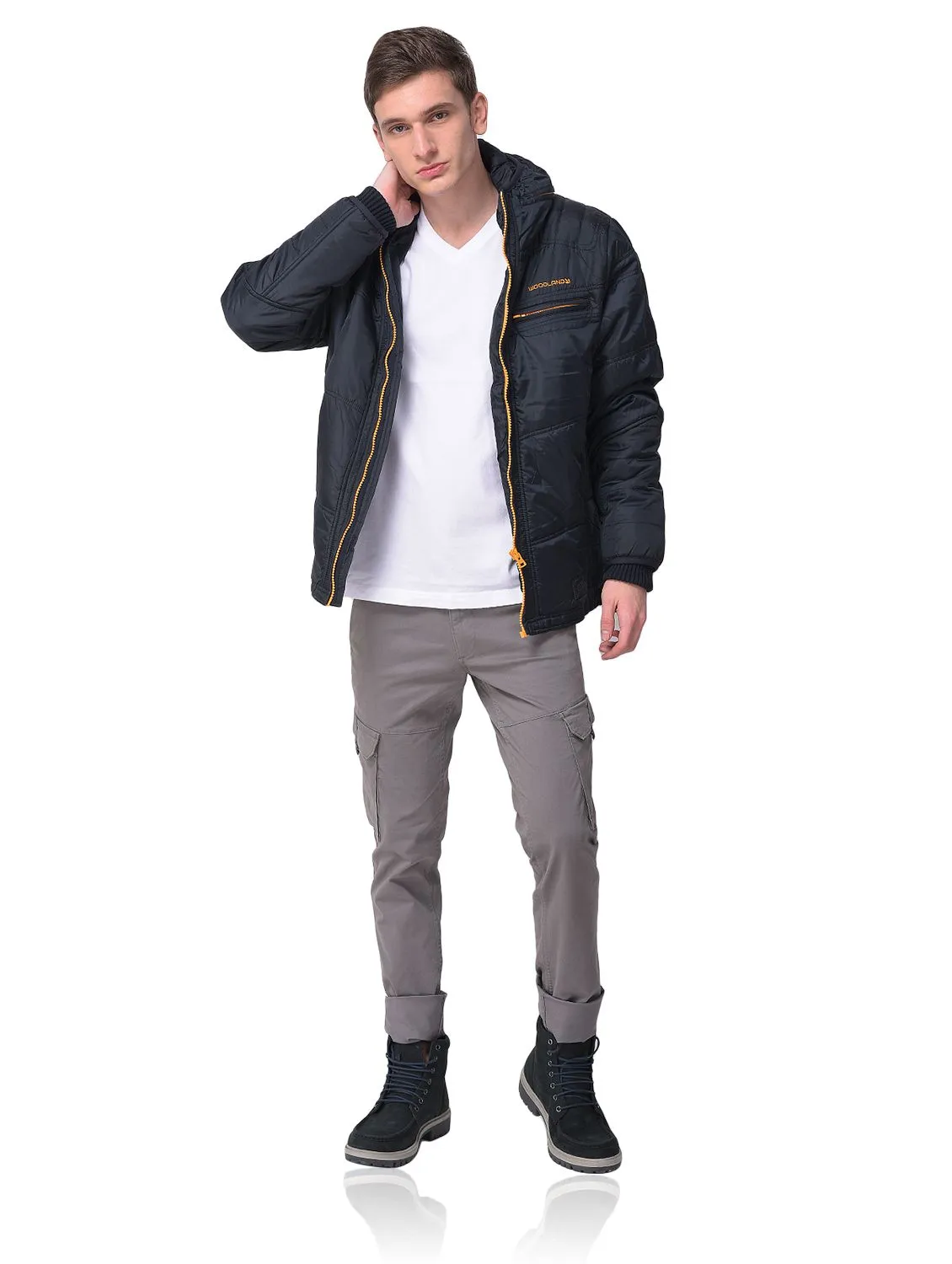 Navy jacket for men - Thumbnail 4