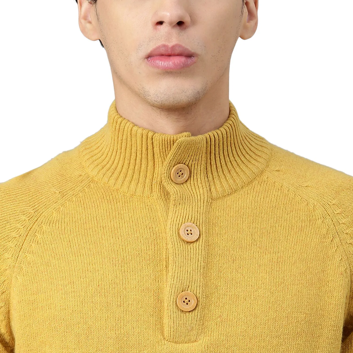 Yellow Pullover for men - Thumbnail 5