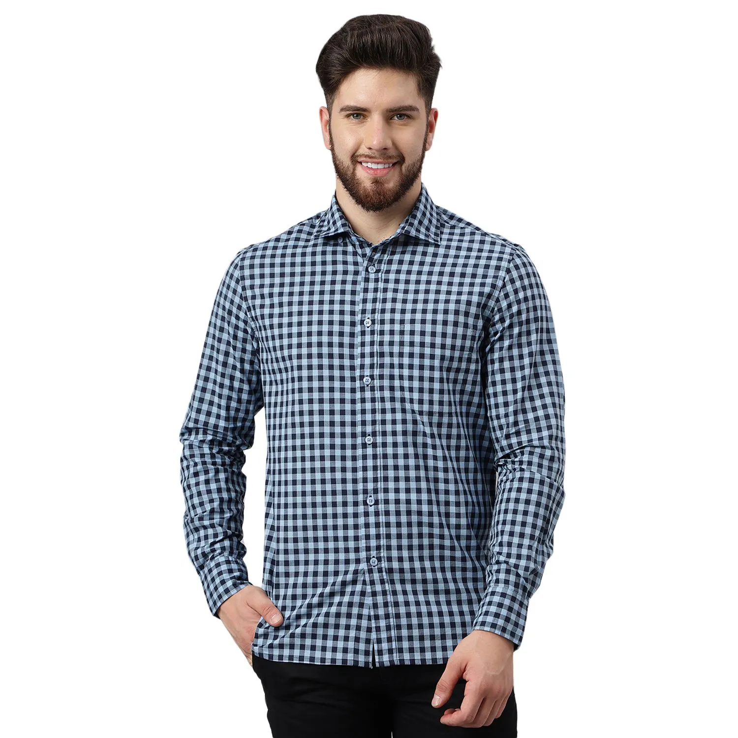 Blue/Navy Shirt for Men - Image 1