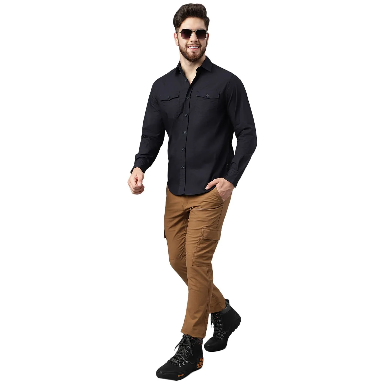Navy Shirt for Men - Thumbnail 8