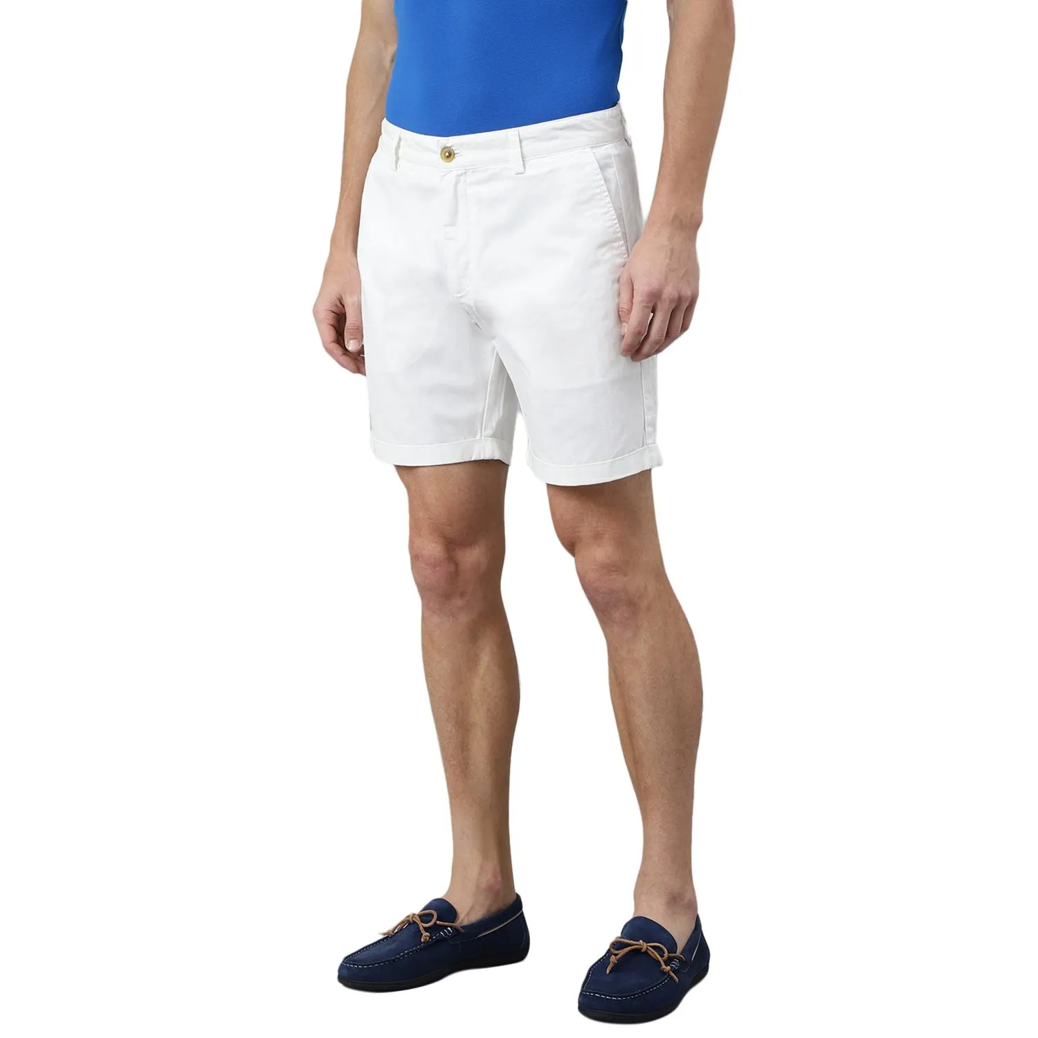 White shorts for men - Thumbnail 2
