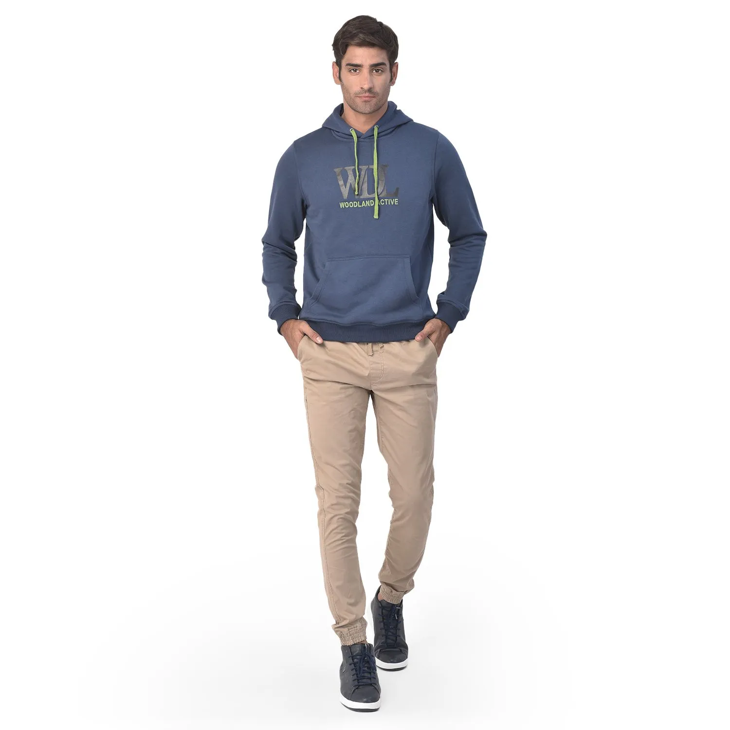 Navy sweatshirt for men - Thumbnail 1