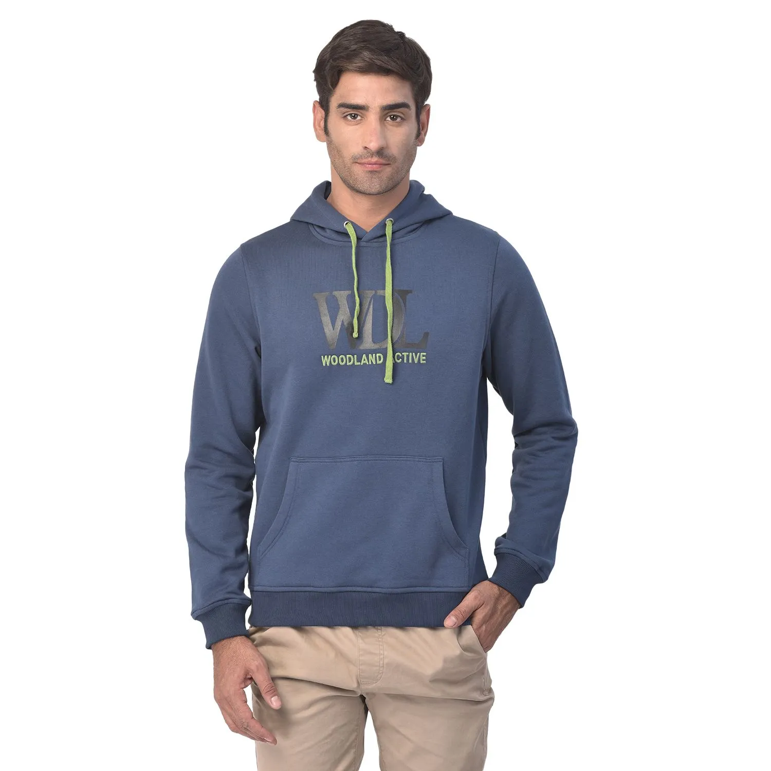 Navy sweatshirt for men - Thumbnail 2