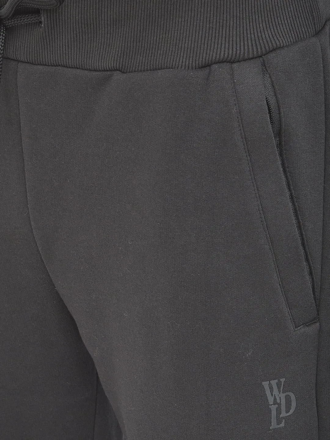 Woodland Black Track Pant - Thumbnail 5
