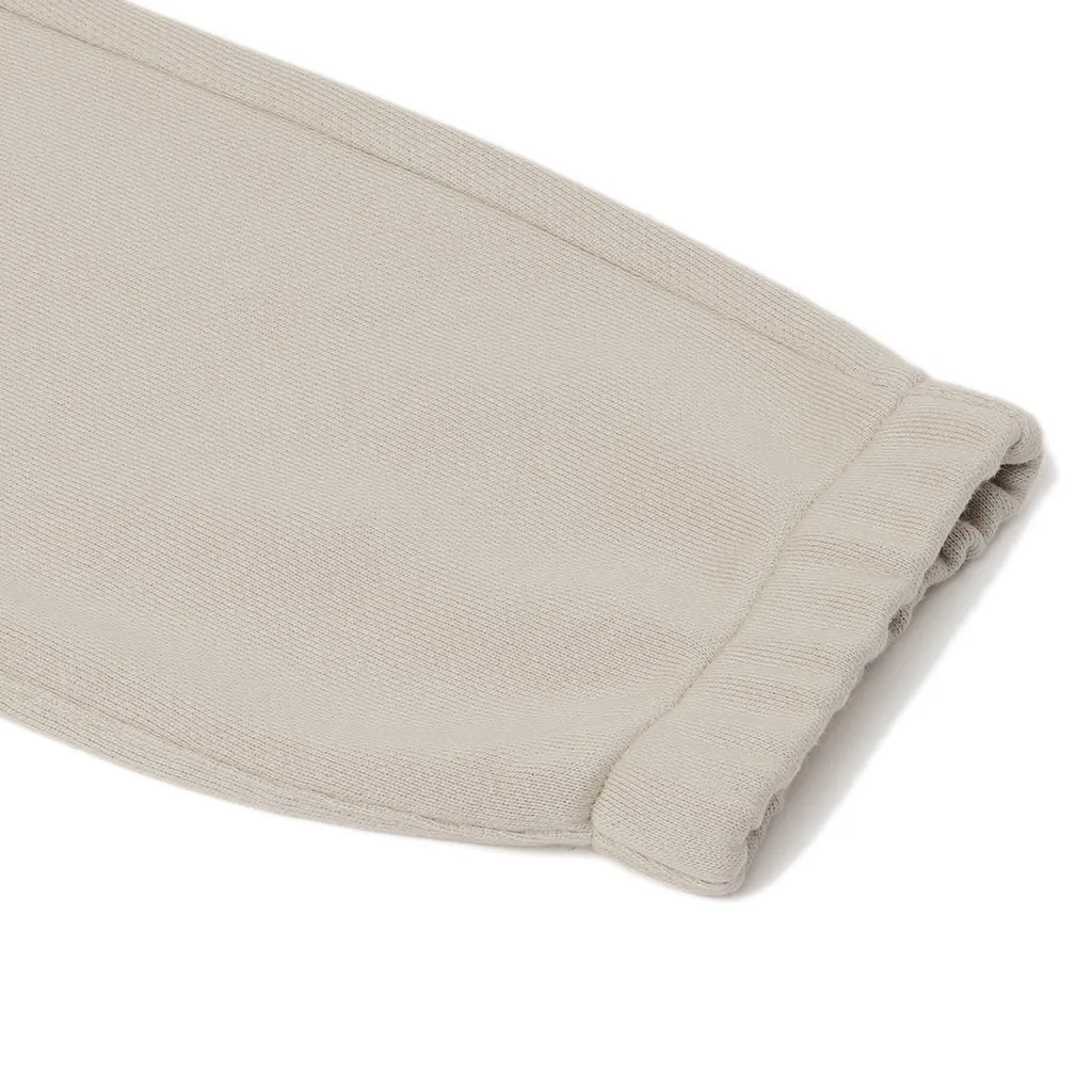 Beige Track Pants for Men - Thumbnail 5