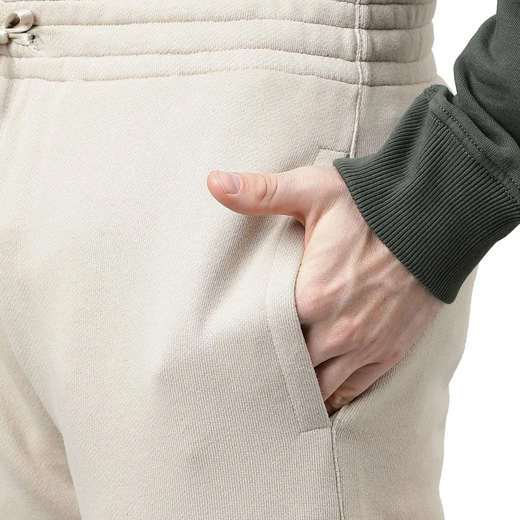 Beige Track Pants for Men - Thumbnail 6