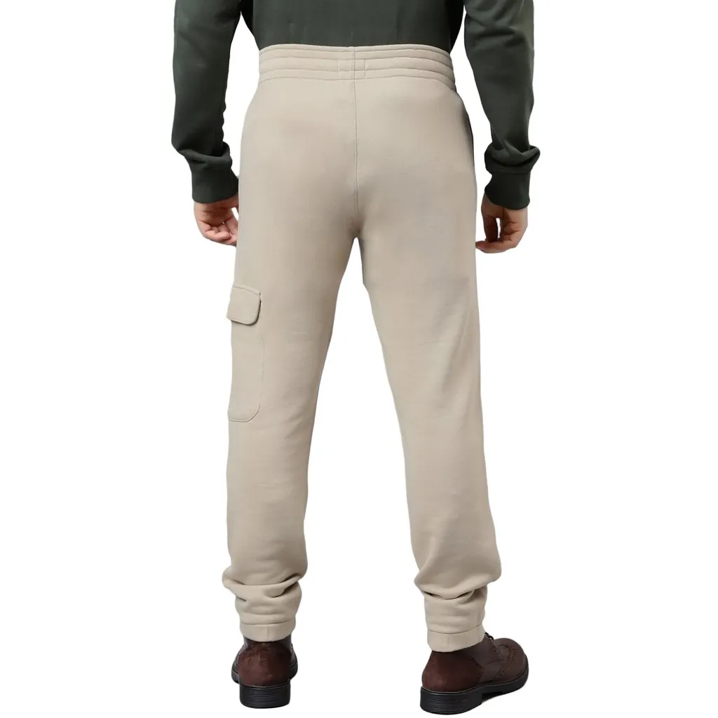 Beige Track Pants for Men - Thumbnail 7