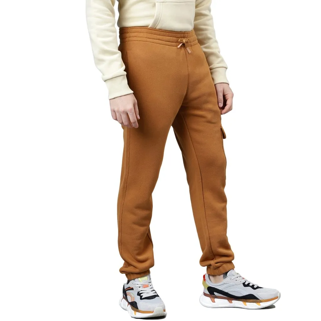 Sudan Brown Track Pants for Men - Thumbnail 3