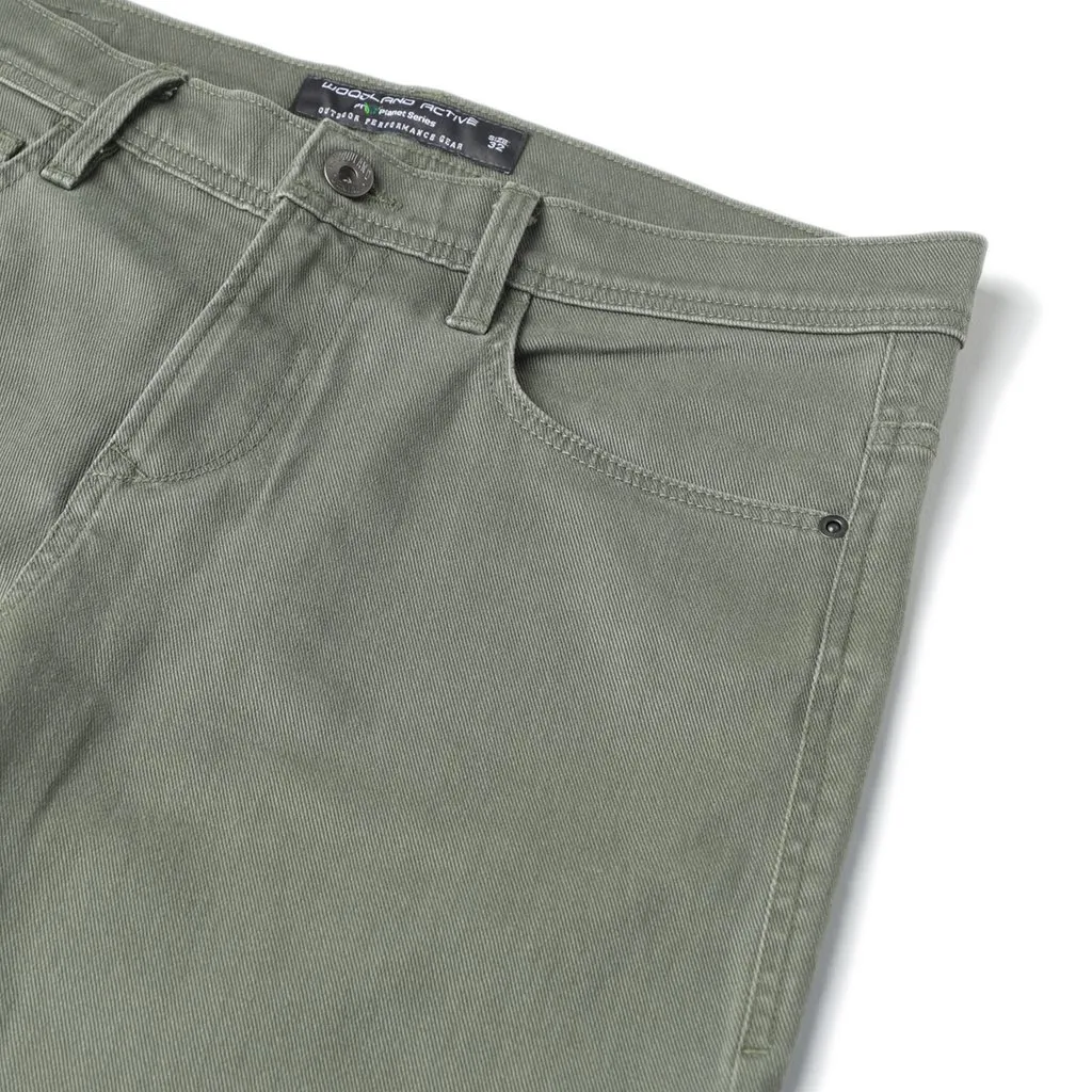 Olive Jeans for Men - Thumbnail 5