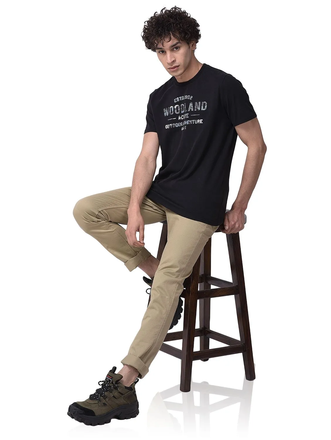 Beige chinos for men - Image 1