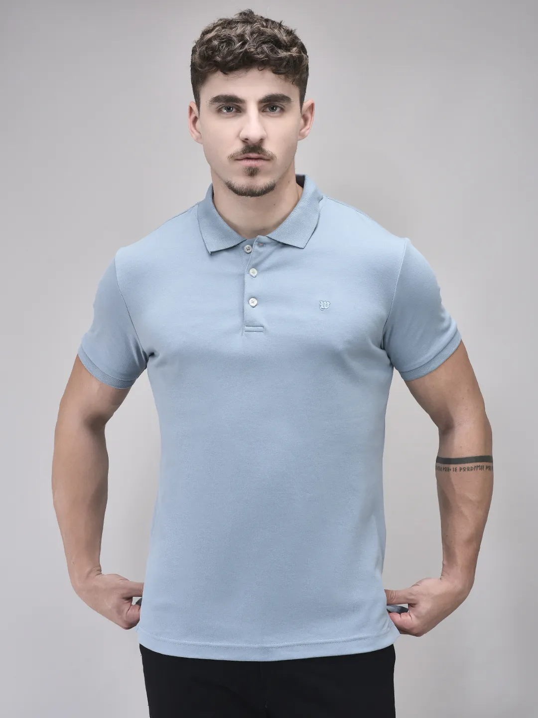dusty-blue-cotton-men-polo-tshirt