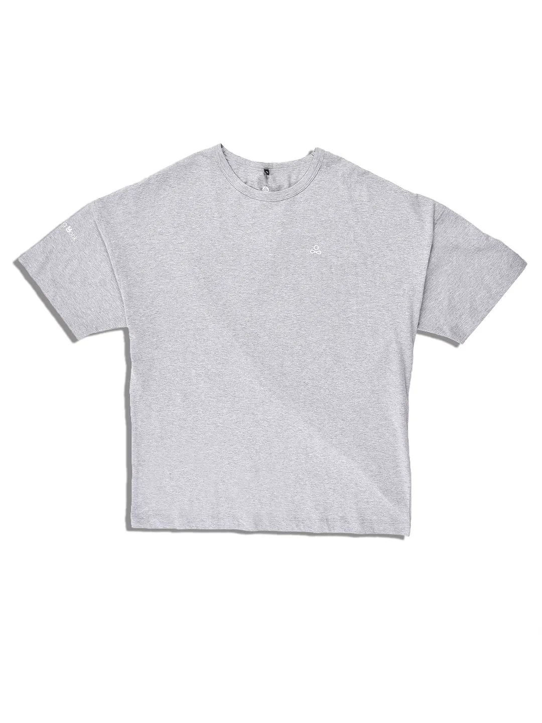 Grey round neck t-shirt - Image 1
