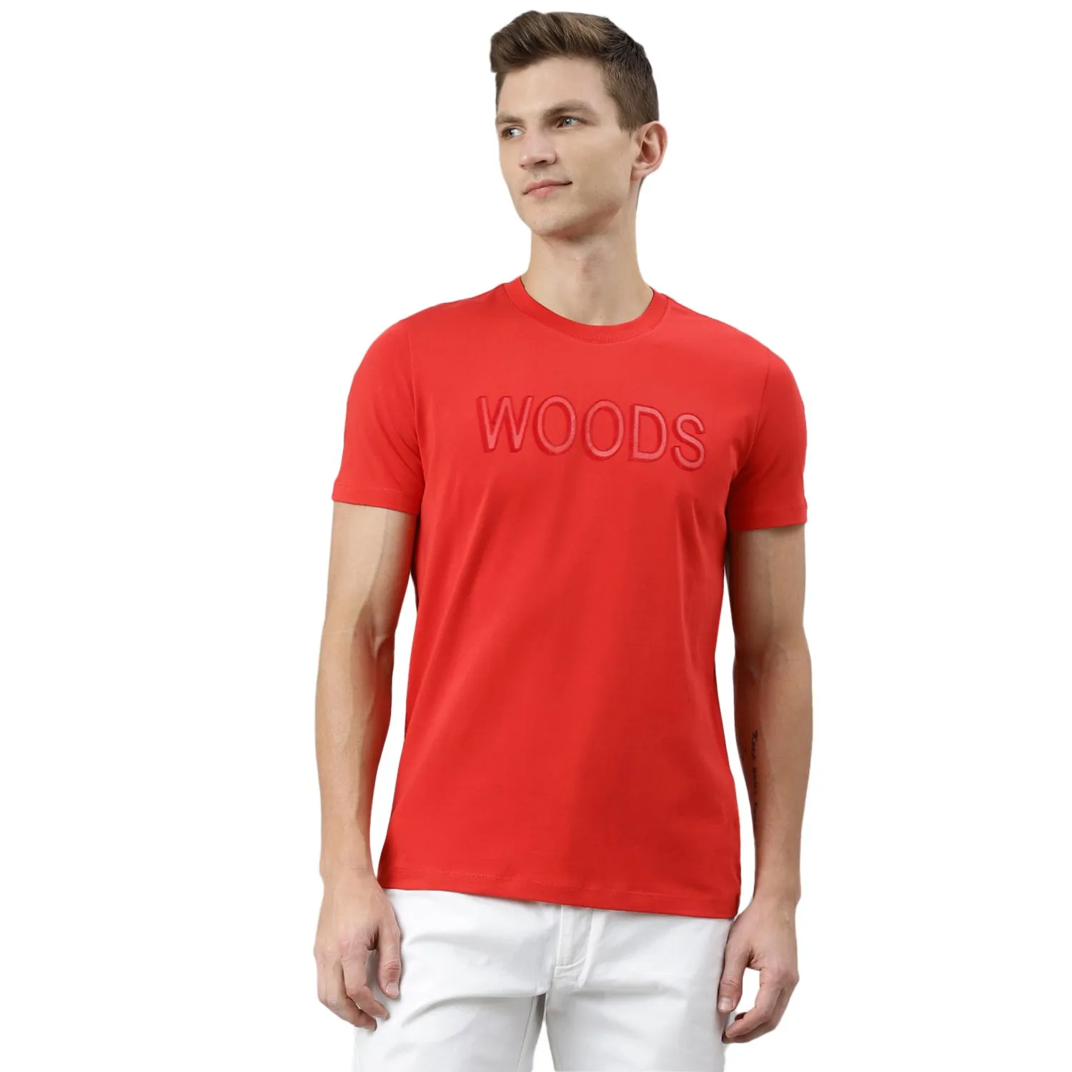 Red t-shirt for men - Image 1