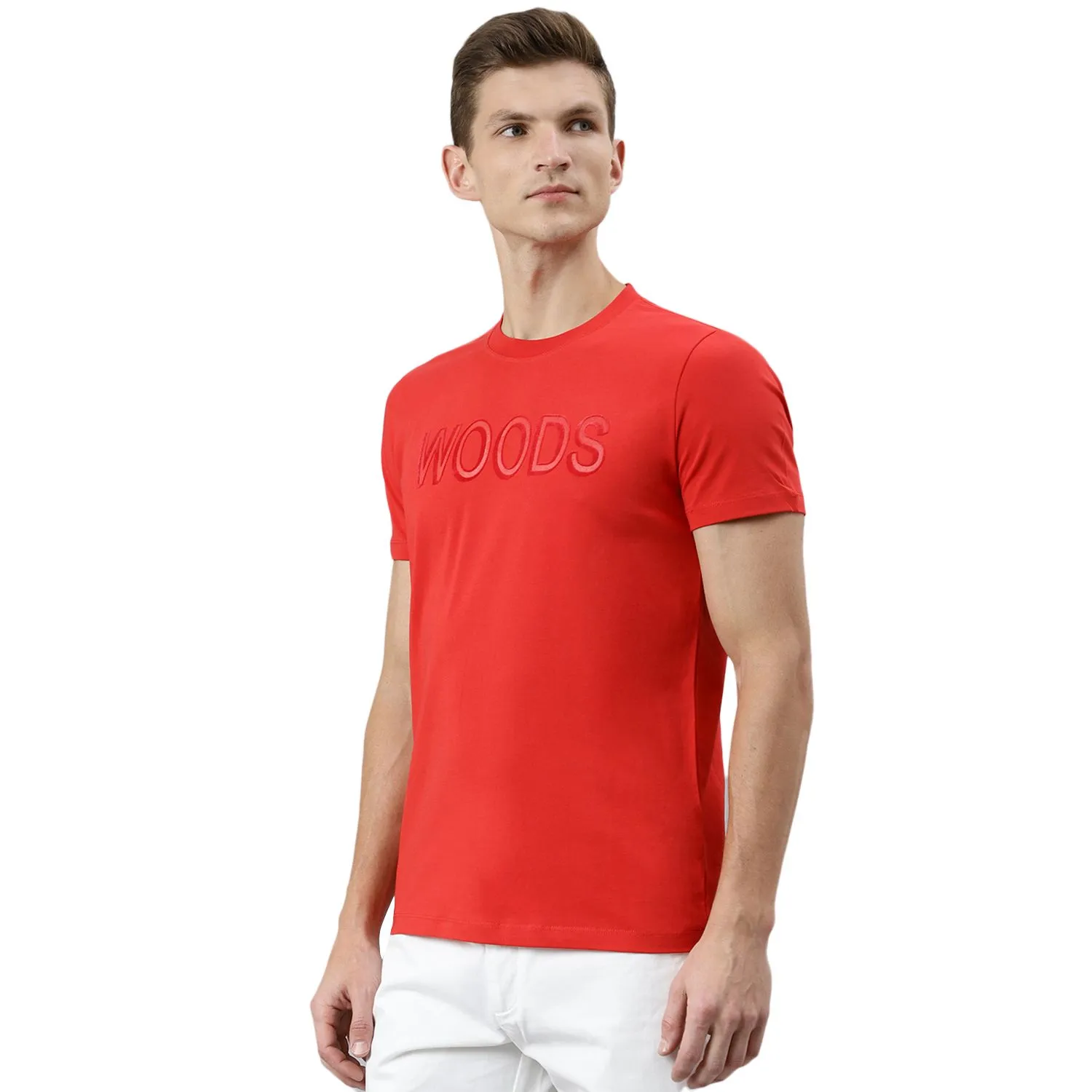 Red t-shirt for men - Thumbnail 2