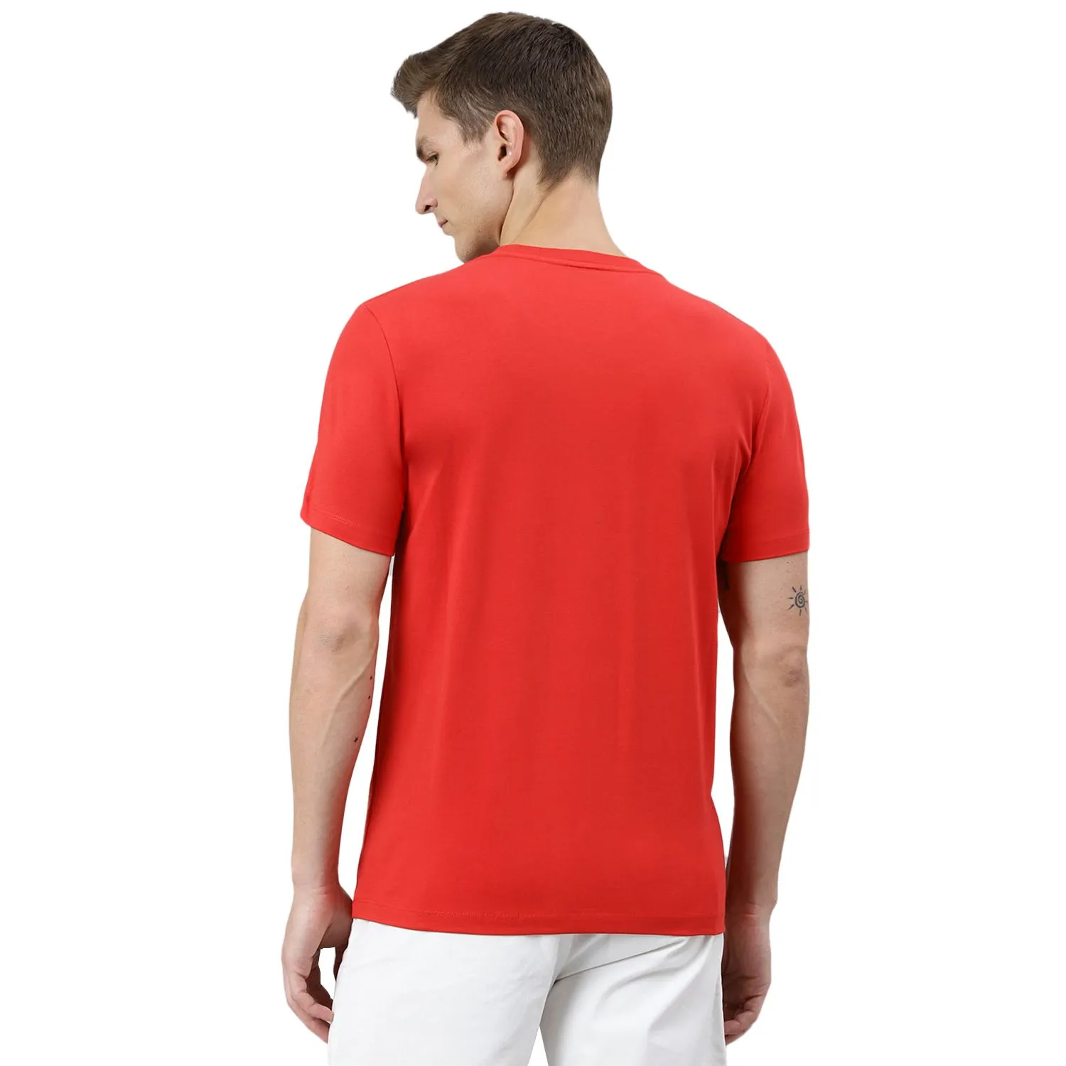 Red t-shirt for men - Thumbnail 6