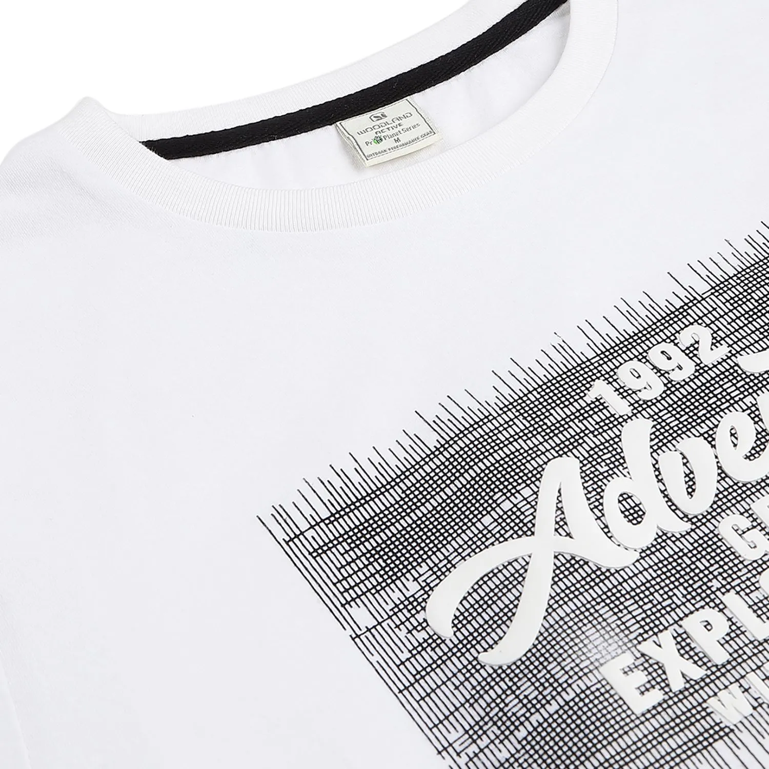 White t-shirt for men - Thumbnail 5