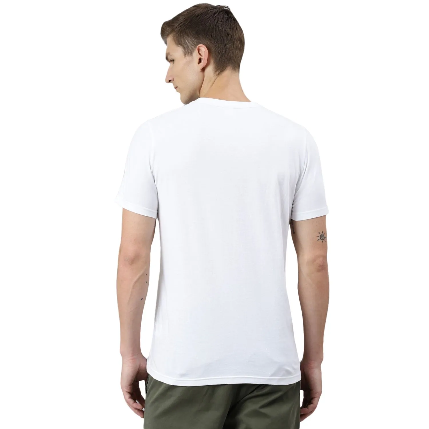 White t-shirt for men - Thumbnail 6