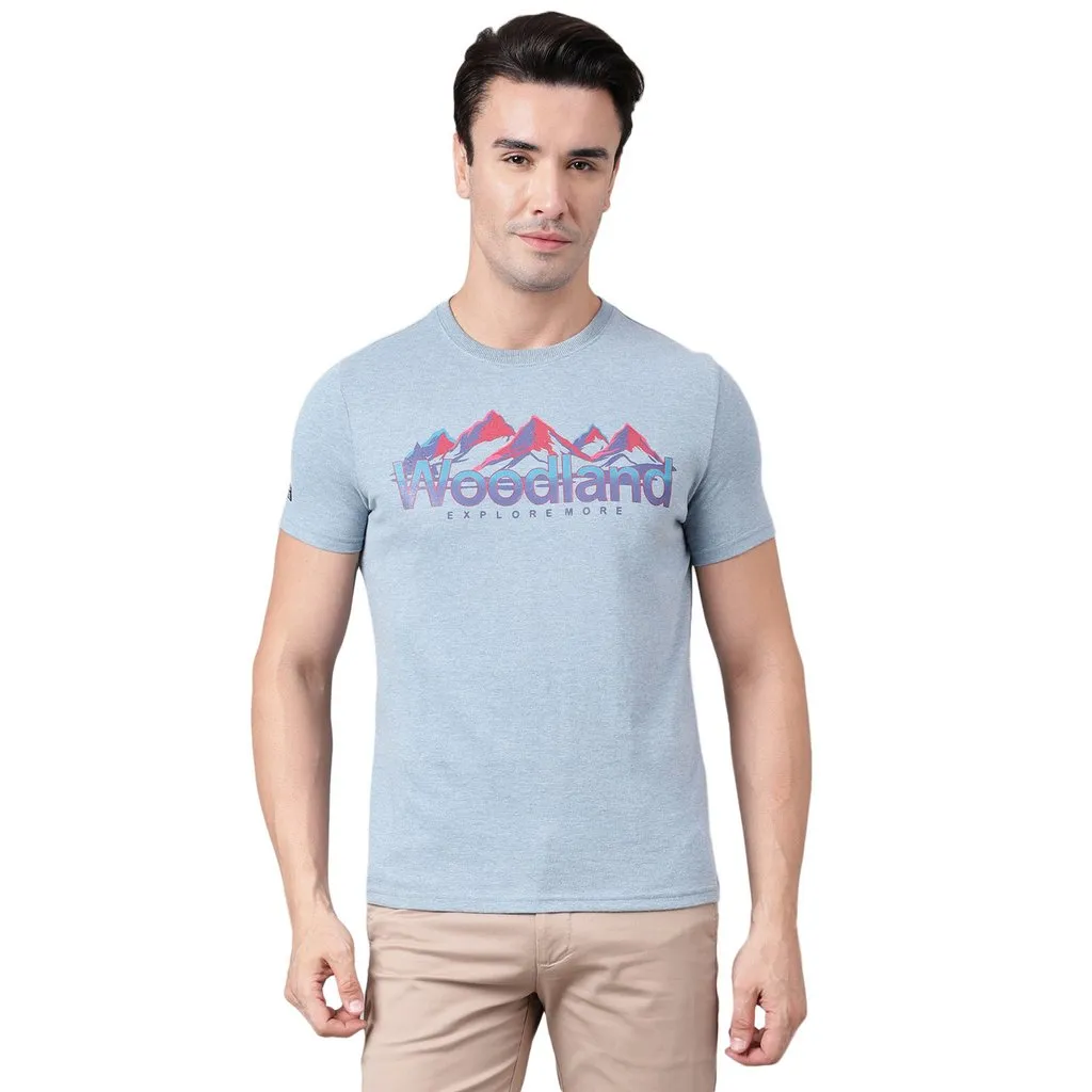 stoneblue-melange-t-shirt-for-men