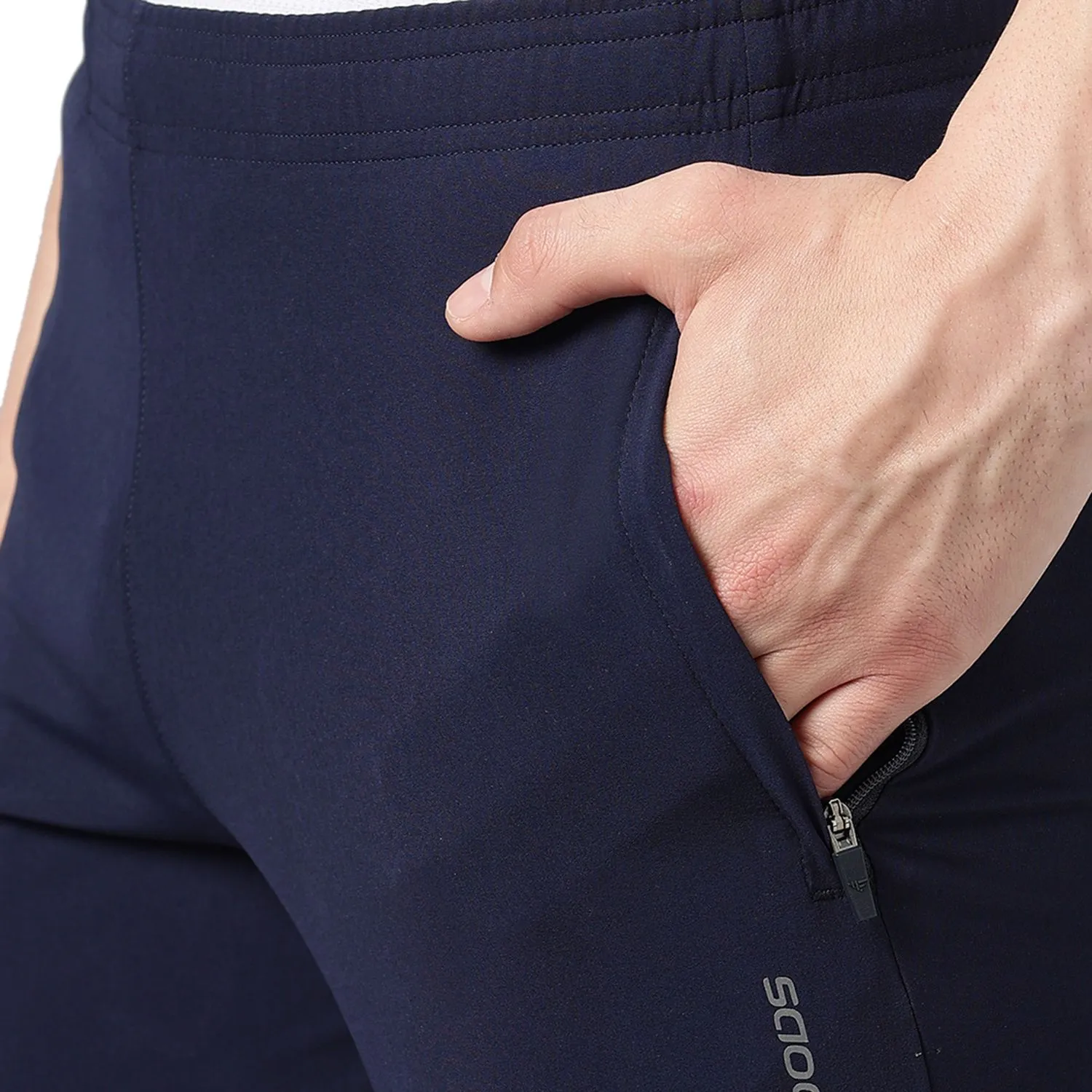 Navy Track pants for men - Thumbnail 7