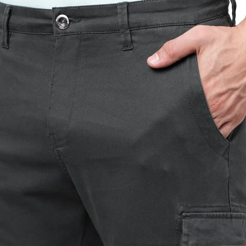 Teal green jogger Pants for Men - Thumbnail 4