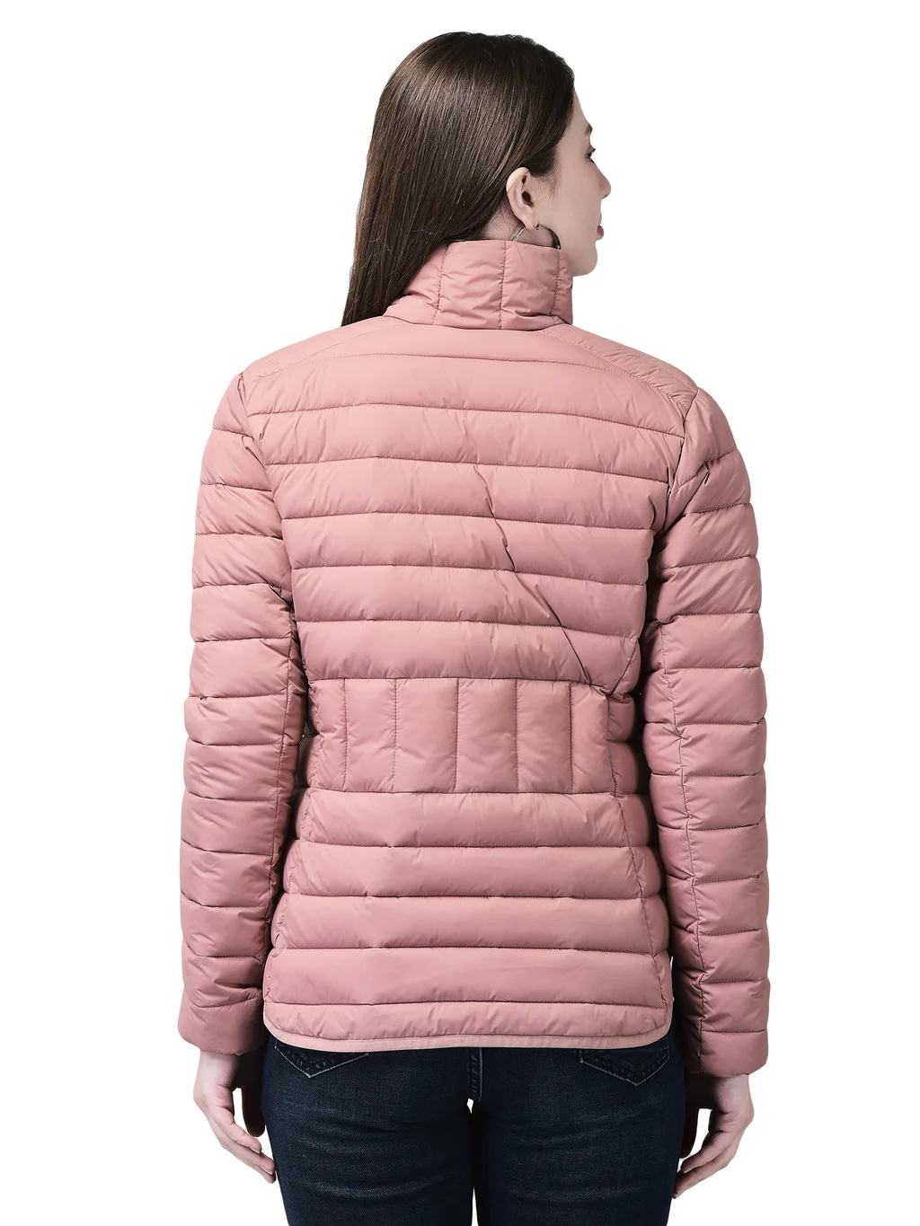 Rose gold jacket for ladies - Thumbnail 6