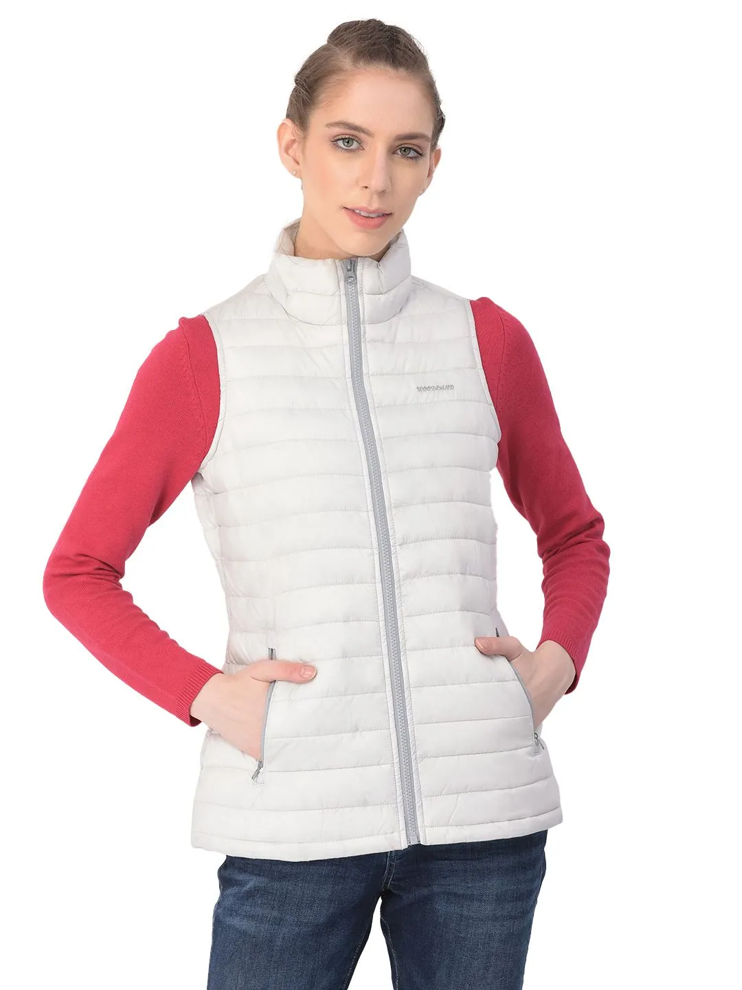 Ivory Sleeveless jacket - Thumbnail 2
