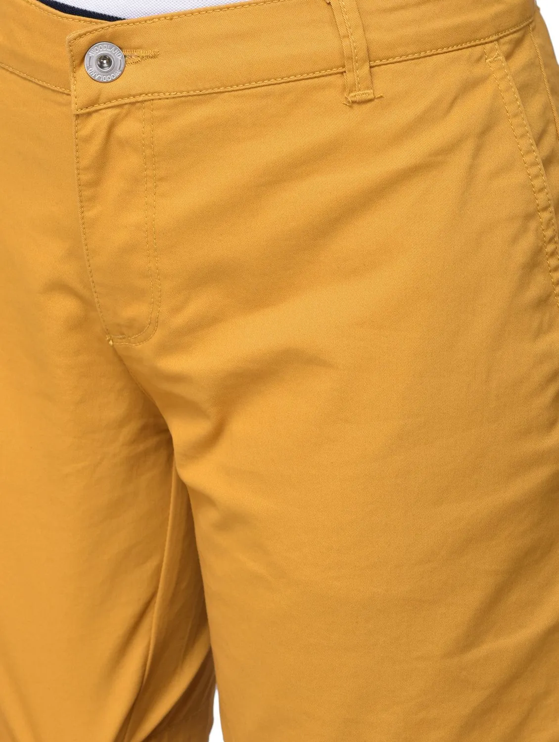 Mustard shorts for women - Thumbnail 3