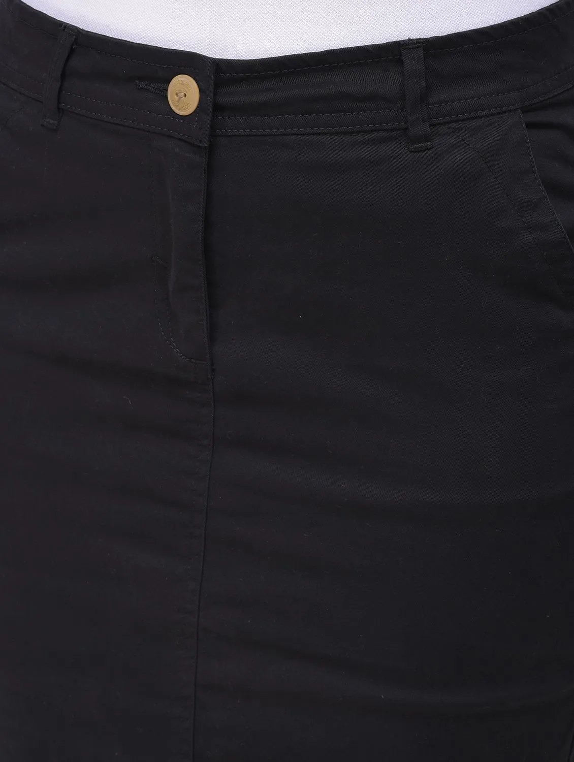 Black short skirt for women - Thumbnail 3