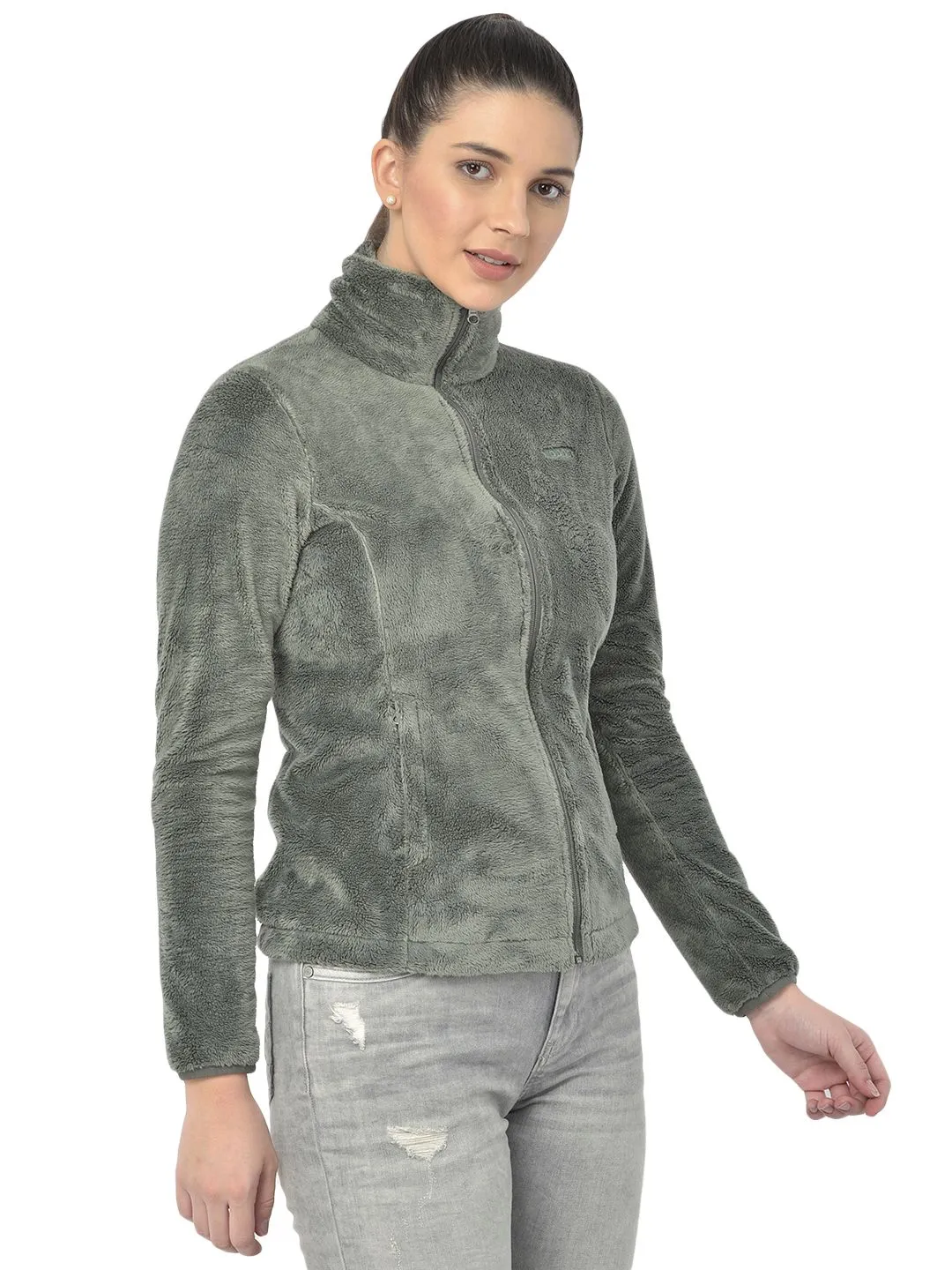 Woods DUCK GREEN High Neck Sweatshirt - Thumbnail 2