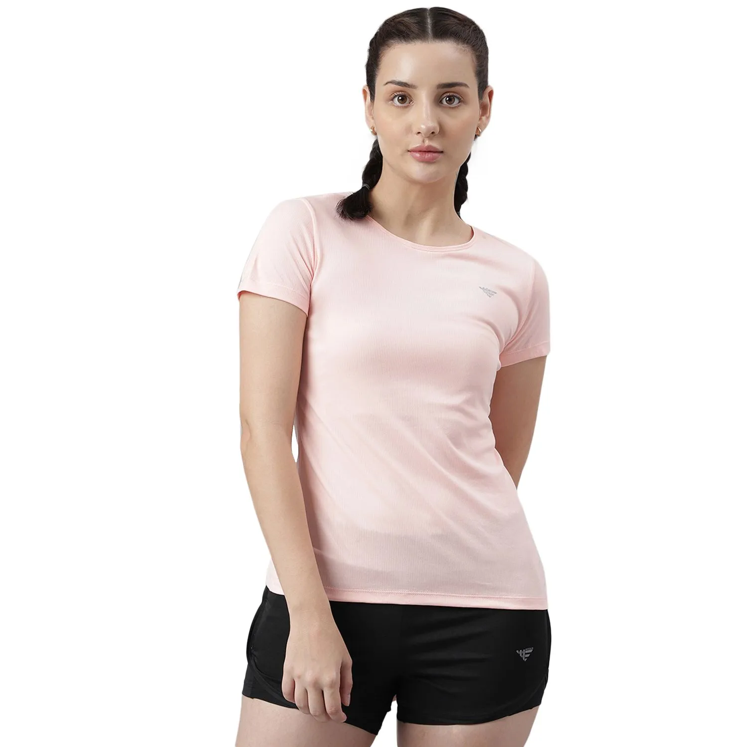 Peach Gym t-shirt for women - Thumbnail 1