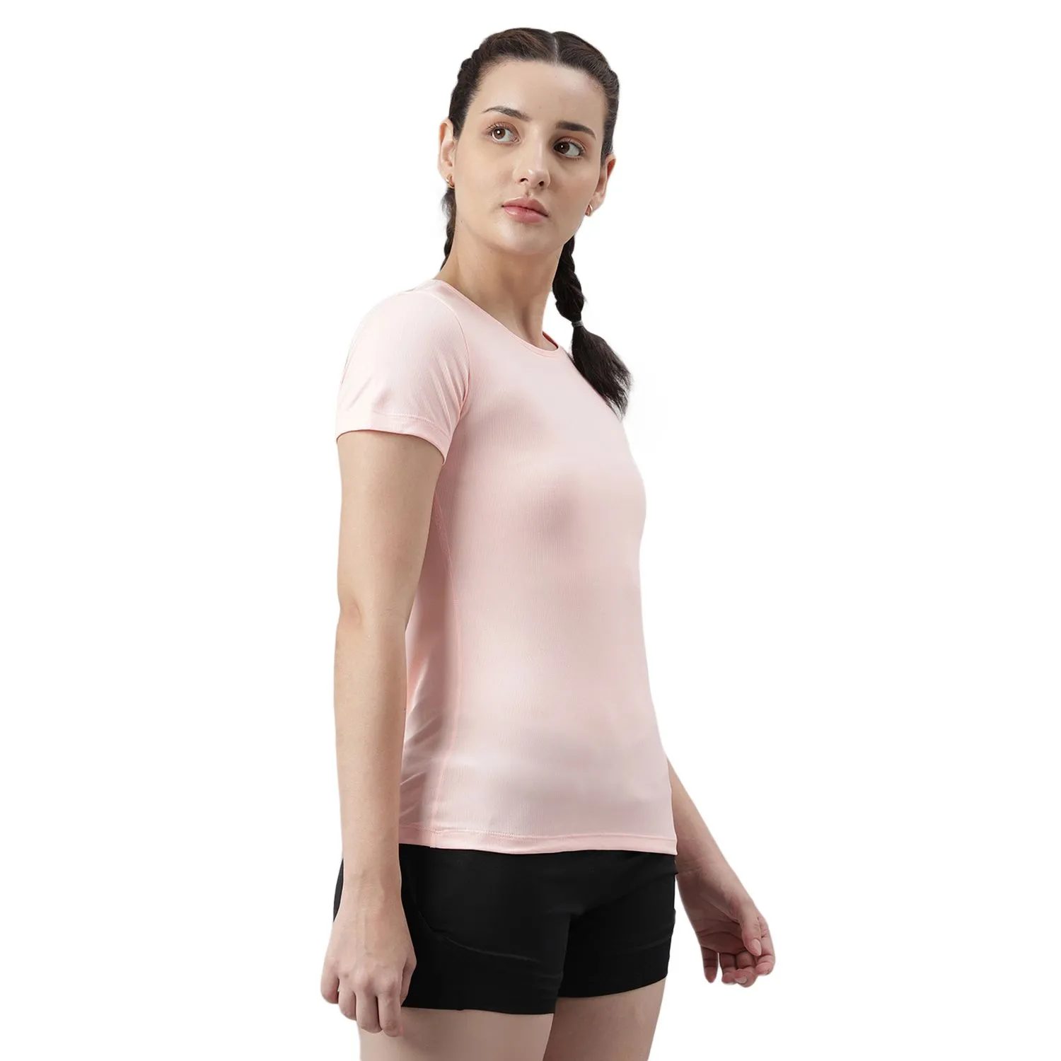 Peach Gym t-shirt for women - Thumbnail 4