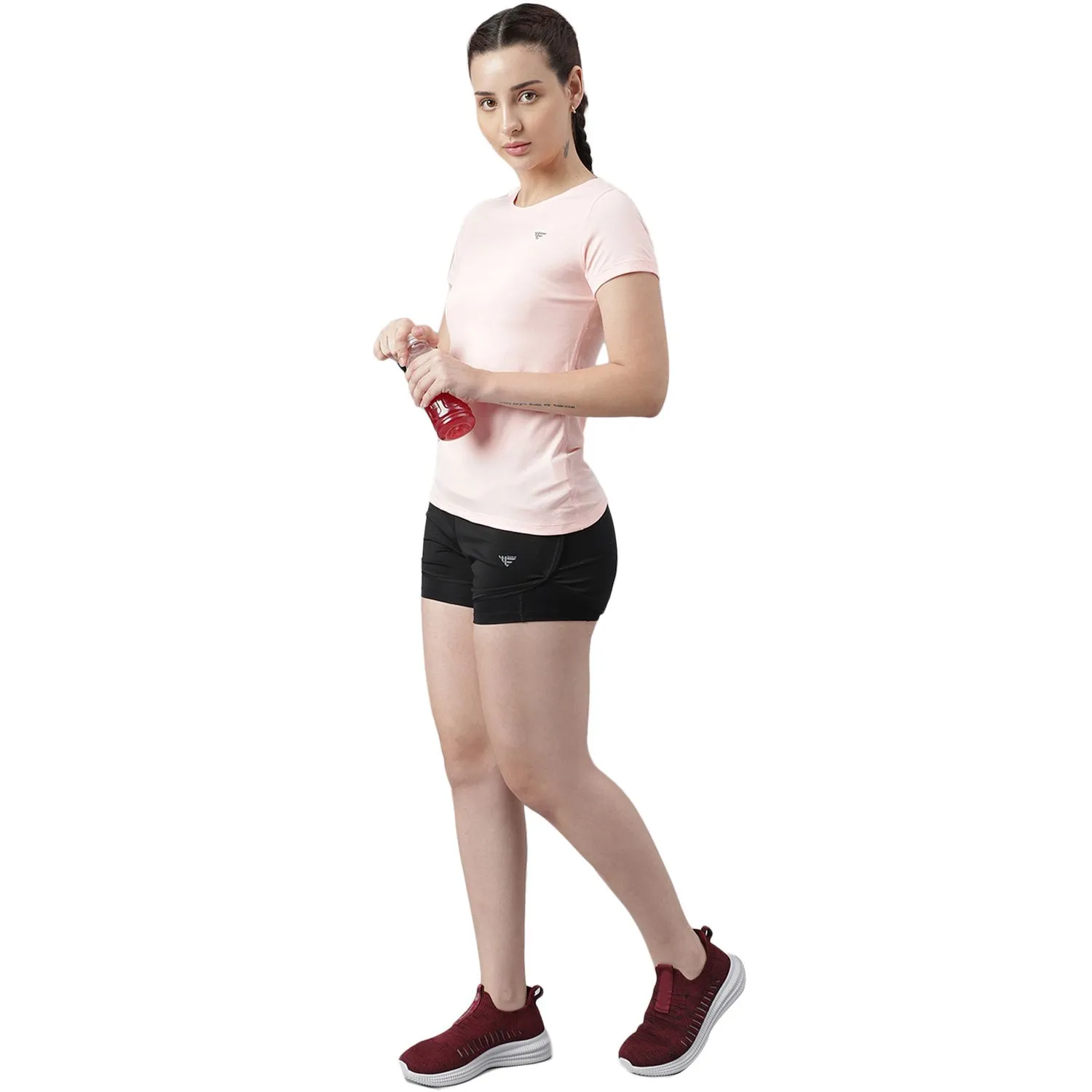 Peach Gym t-shirt for women - Thumbnail 5