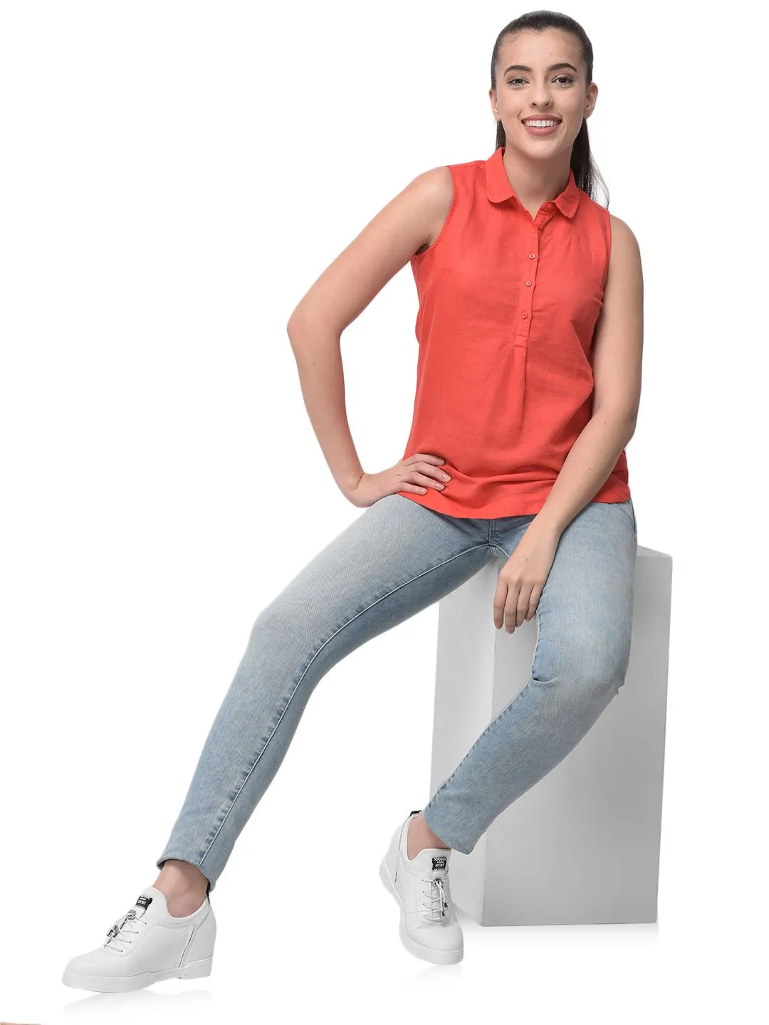 Aegean blue denims - Image 1