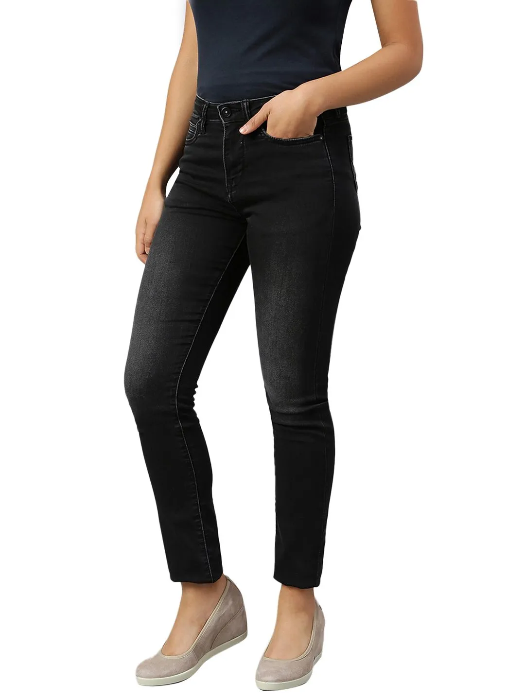 Charcoal Jeans for Women - Thumbnail 2