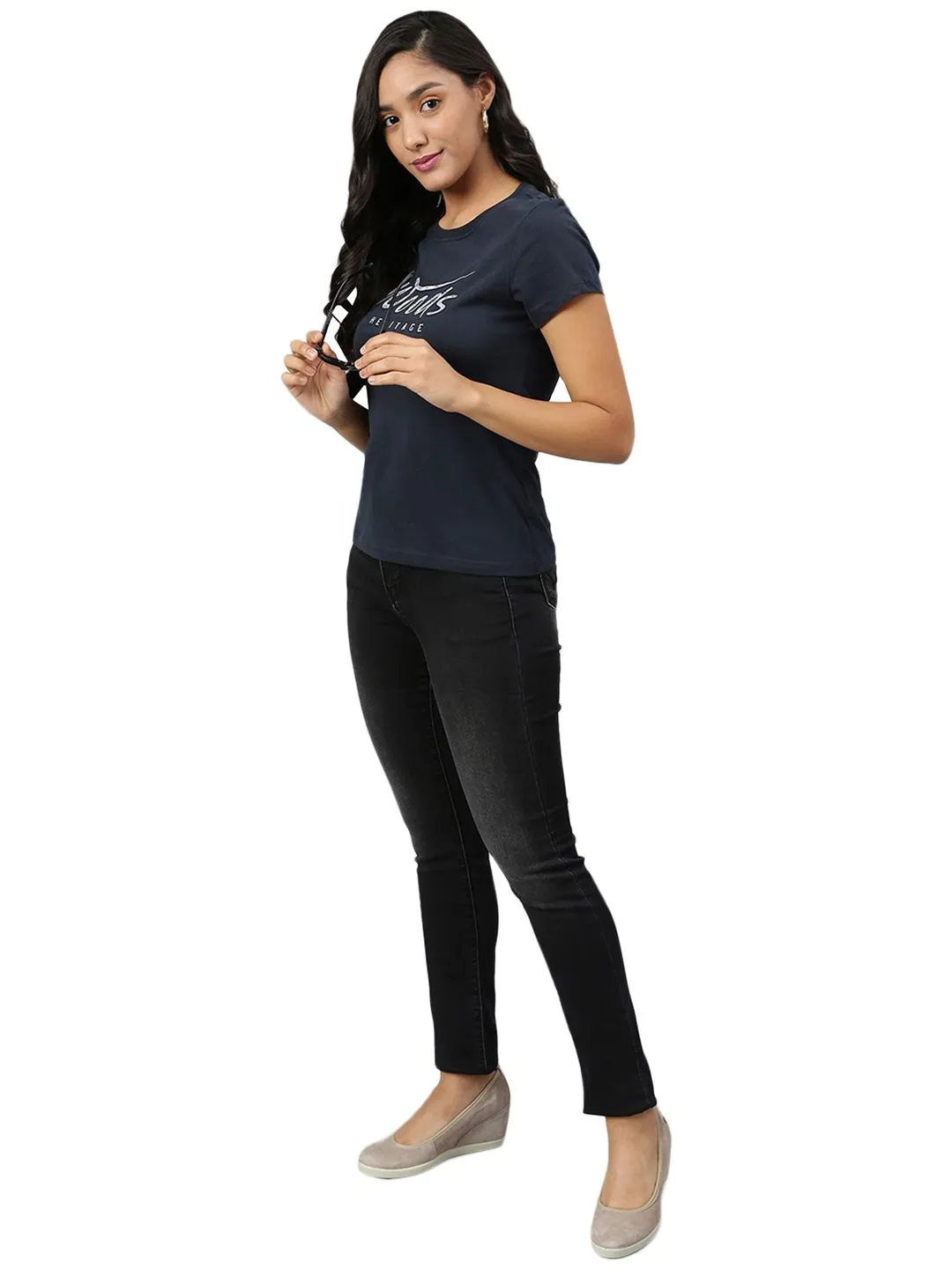 Charcoal Jeans for Women - Thumbnail 8