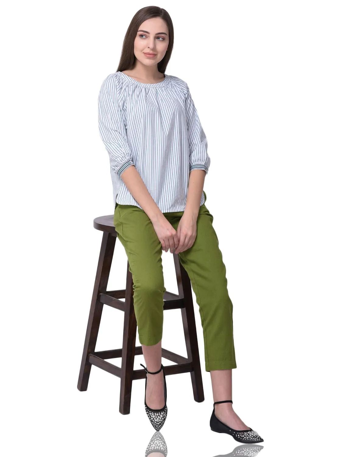cactus-green-trousers-for-women