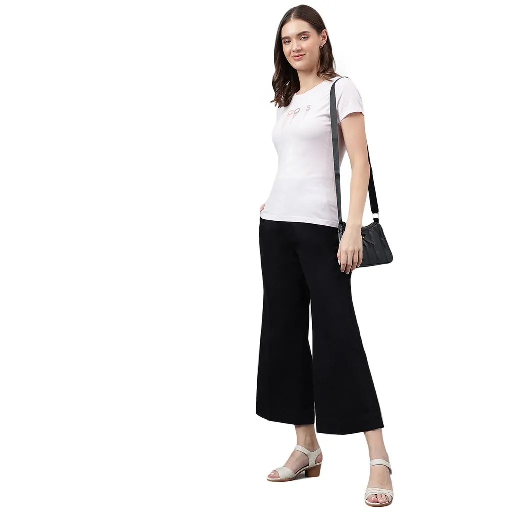 Black Culottes for Women - Thumbnail 7