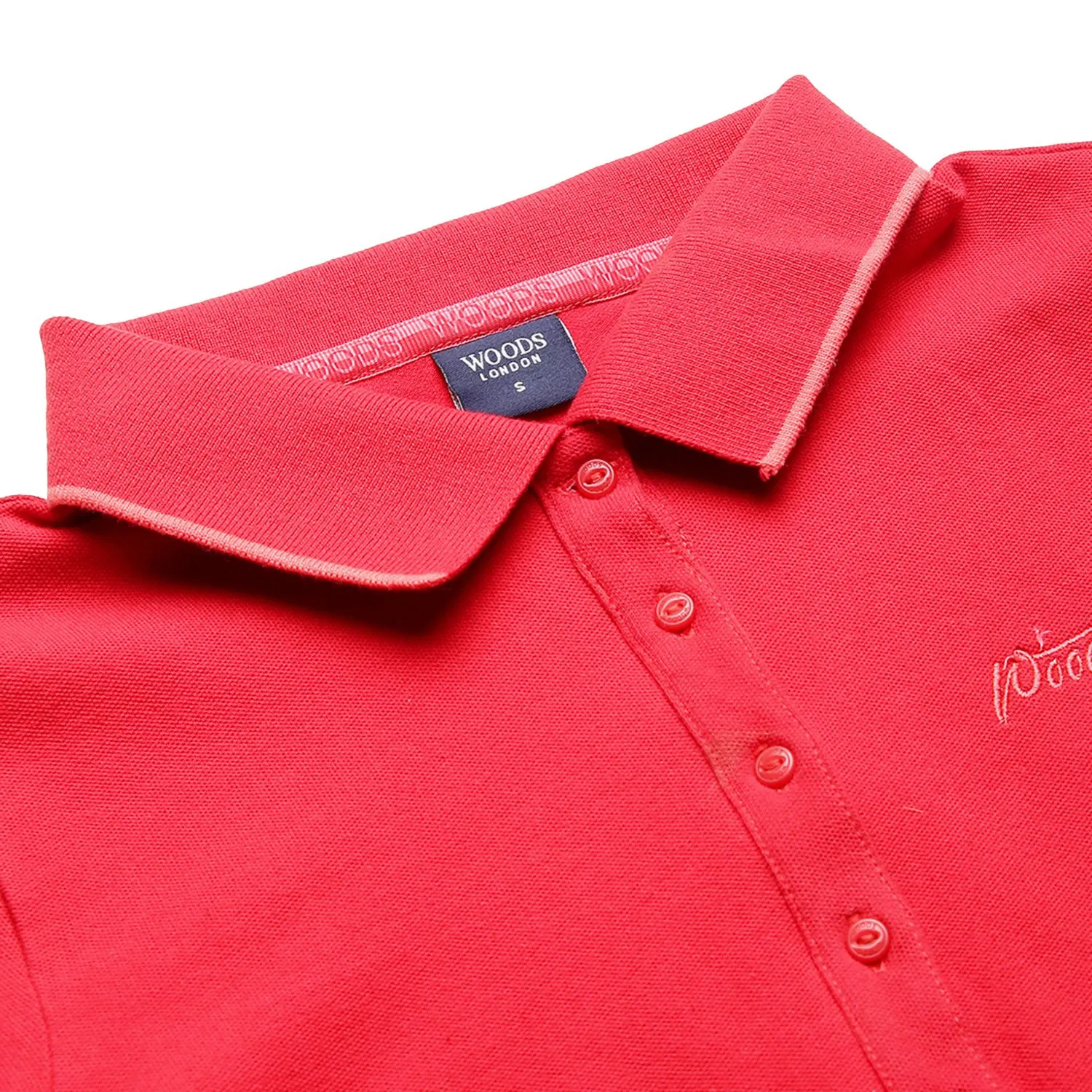 Red Polo t-shirt for women - Thumbnail 5