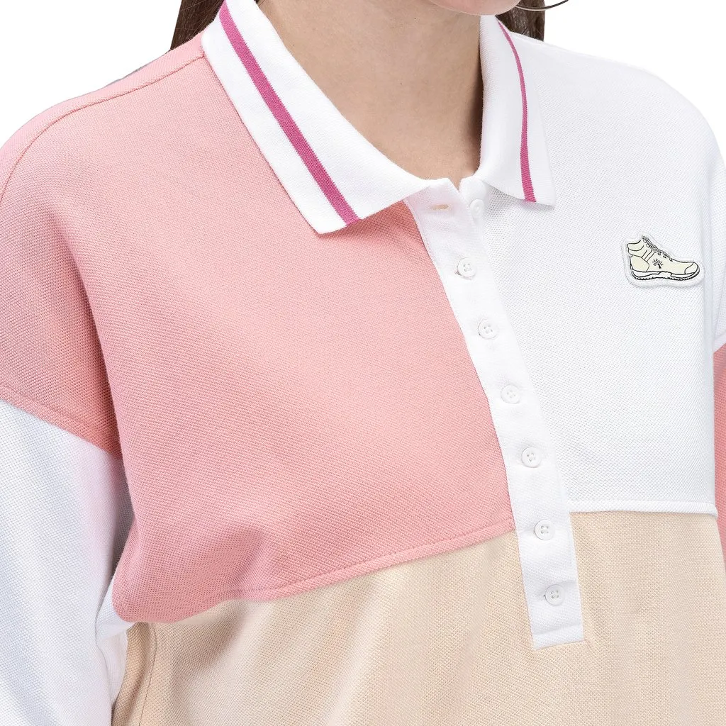 Multi colour polo t-shirt for women  - Thumbnail 5