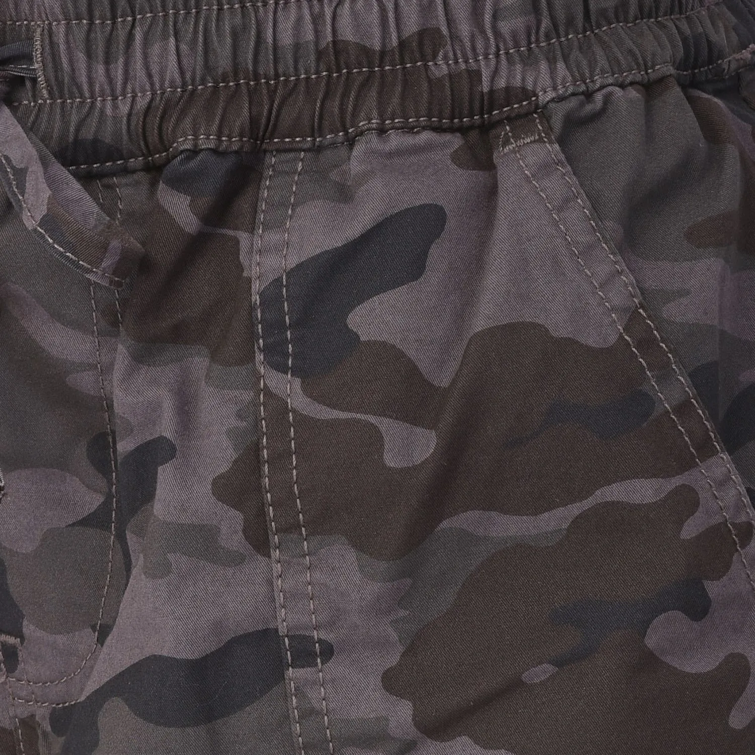Camouflage grey jogger pants - Thumbnail 3