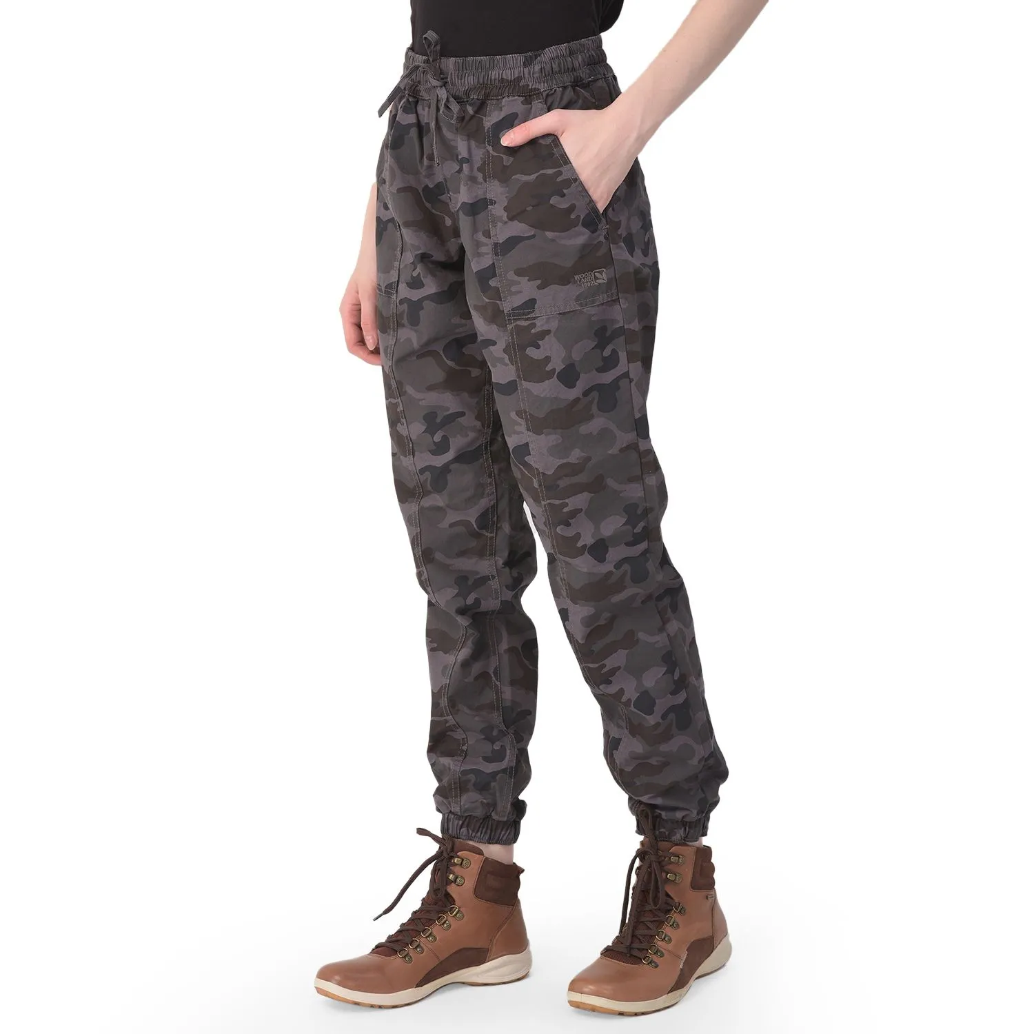Camouflage grey jogger pants - Thumbnail 5